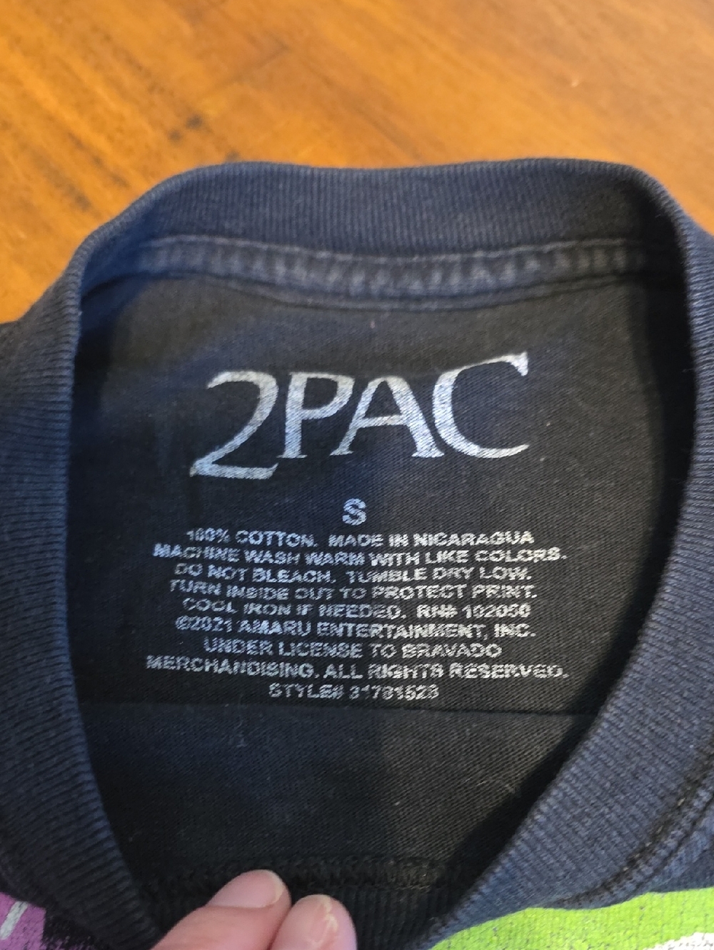 Tupac Shakur "All Eyez On Me" graphic T-shirt - Picture 3 of 8